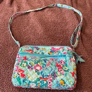 *like new* Vera Bradley x Disney The Little Mermaid Cross Body Purse